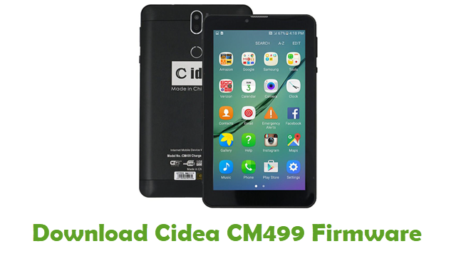 Download Cidea CM499 Stock ROM