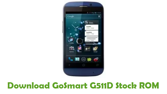 Download GoSmart G511D Stock ROM