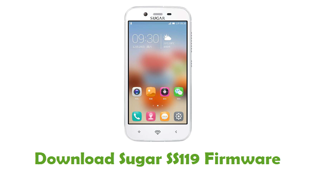 Download Sugar SS119 Stock ROM