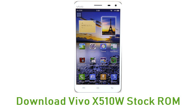 Download Vivo X510W Stock ROM
