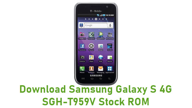 sgh t959v stock firmware download