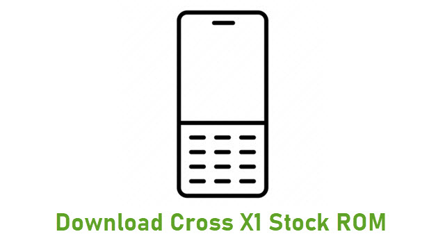Download Cross X1 Stock ROM