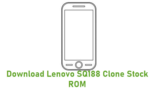 Download Lenovo SQ188 Clone Stock ROM