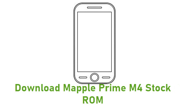 Download Mapple Prime M4 Stock ROM