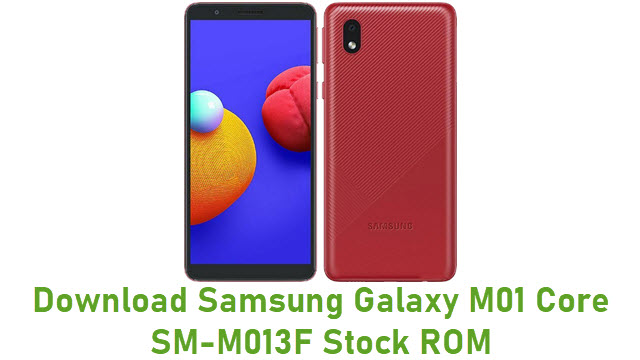 Download Samsung Galaxy M01 Core SM-M013F Stock ROM