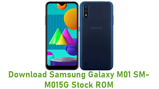 Download Samsung Galaxy M01 SM-M015G Stock ROM