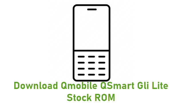 Download Qmobile QSmart Gli Lite Stock ROM