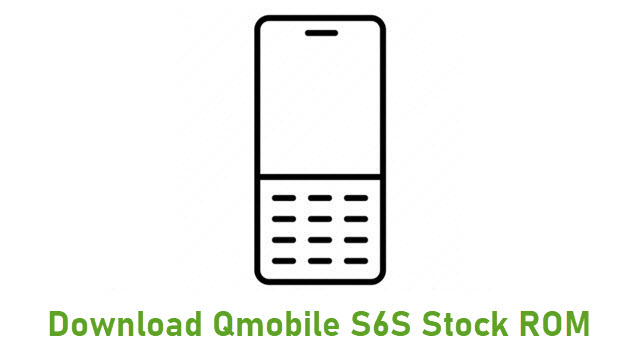 Download Qmobile S6S Stock ROM