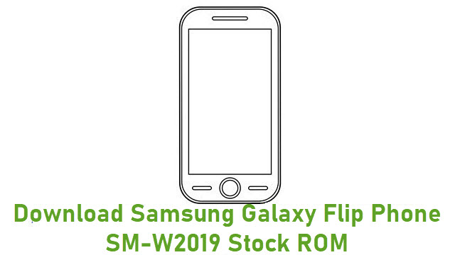 Download Samsung Galaxy Flip Phone SM-W2019 Stock ROM