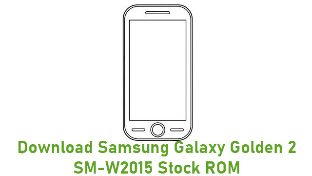 Download Samsung Galaxy Golden 2 SM-W2015 Stock ROM
