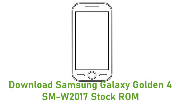 Download Samsung Galaxy Golden 4 SM-W2017 Stock ROM