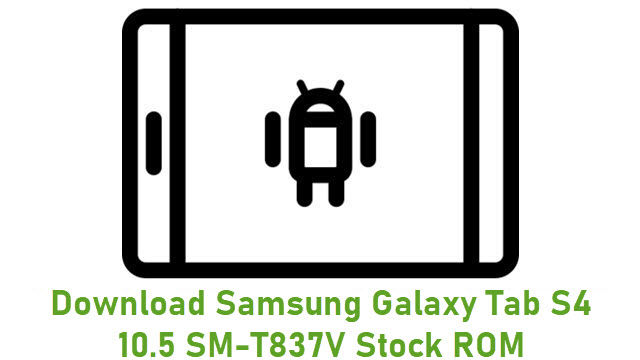 Download Samsung Galaxy Tab S4 10.5 SM-T837V Stock ROM