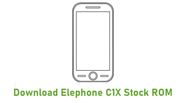Download Elephone C1X Stock ROM