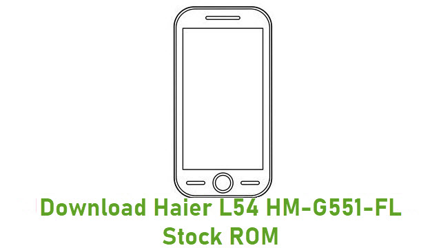 Download Haier L54 HM-G551-FL Stock ROM