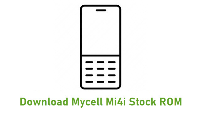 Download Mycell Mi4i Stock ROM