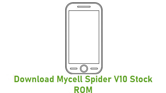 Download Mycell Spider V10 Stock ROM