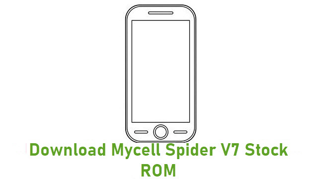 Download Mycell Spider V7 Stock ROM