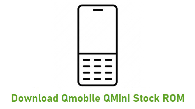 Download Qmobile QMini Stock ROM
