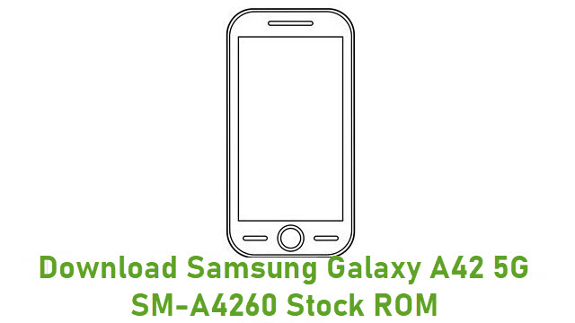 Download Samsung Galaxy A42 5G SM-A4260 Stock ROM