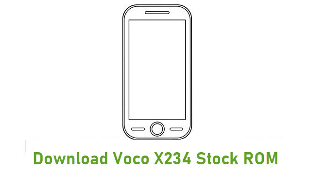 Download Voco X234 Stock ROM