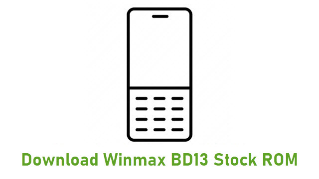 Download Winmax BD13 Stock ROM