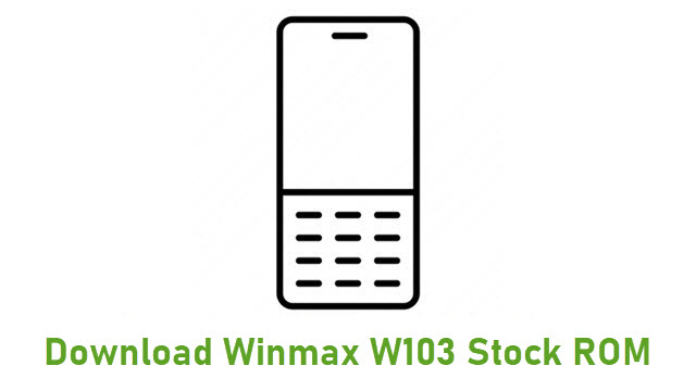 Download Winmax W103 Stock ROM