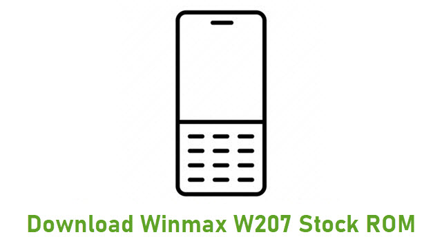 Download Winmax W207 Stock ROM