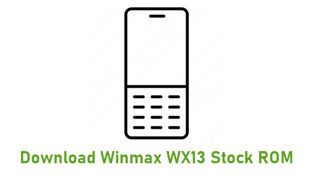 Download Winmax WX13 Stock ROM