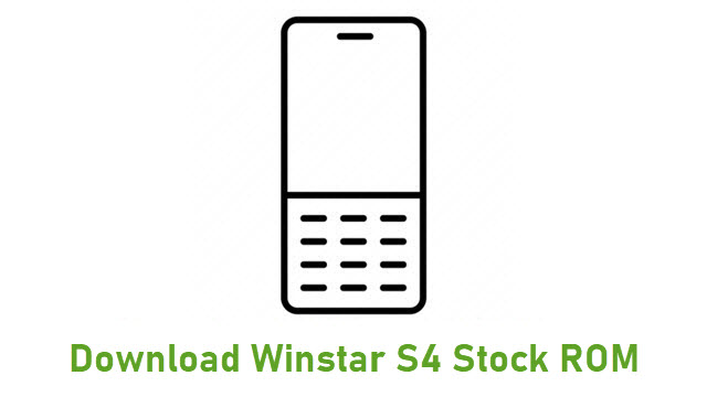 Download Winstar S4 Stock ROM