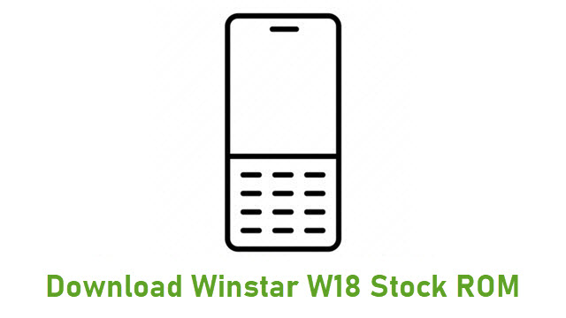 Download Winstar W18 Stock ROM