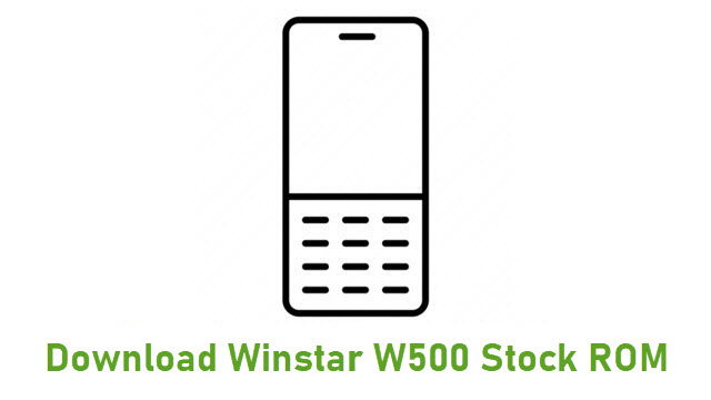 Download Winstar W500 Stock ROM