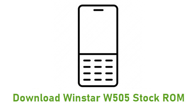Download Winstar W505 Stock ROM
