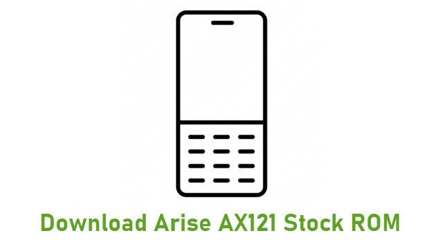 Download Arise AX121 Stock ROM