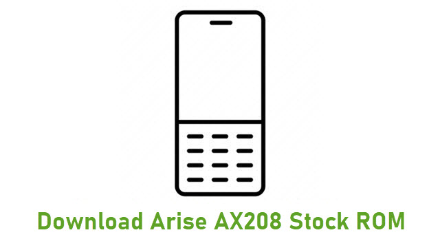 Download Arise AX208 Stock ROM
