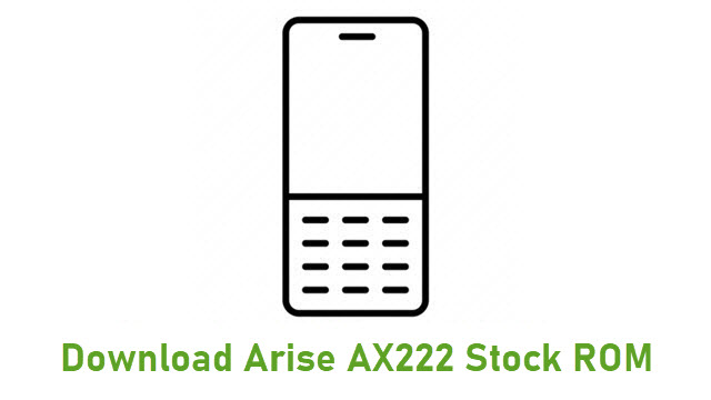 Download Arise AX222 Stock ROM