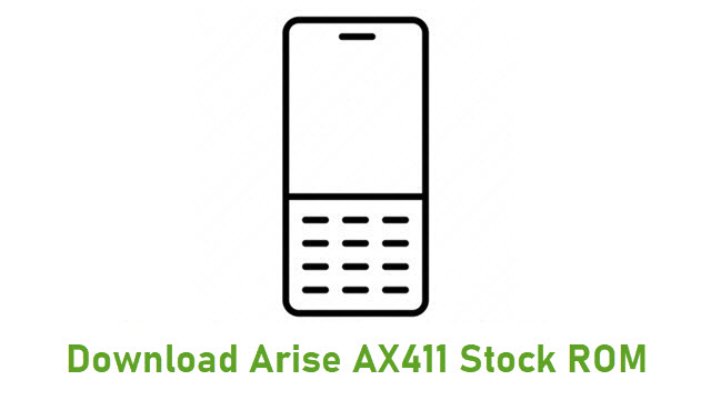 Download Arise AX411 Stock ROM