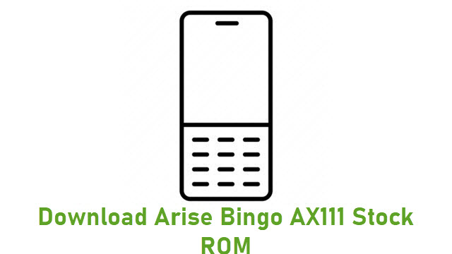 Download Arise Bingo AX111 Stock ROM