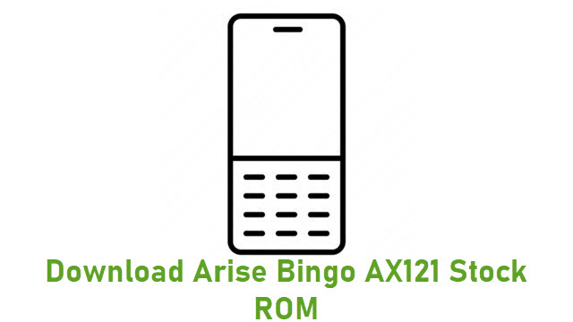 Download Arise Bingo AX121 Stock ROM