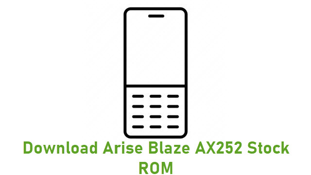 Download Arise Blaze AX252 Stock ROM
