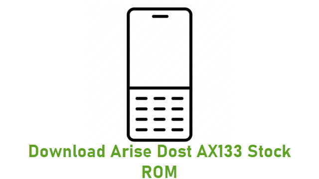 Download Arise Dost AX133 Stock ROM