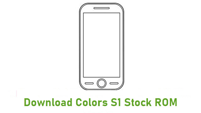 Download Colors S1 Stock ROM