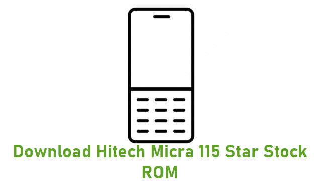 Download Hitech Micra 115 Star Stock ROM