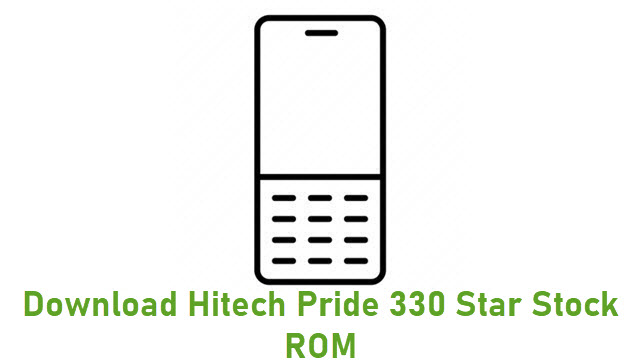 Download Hitech Pride 330 Star Stock ROM