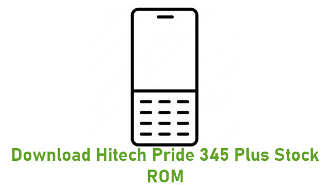 Download Hitech Pride 345 Plus Stock ROM