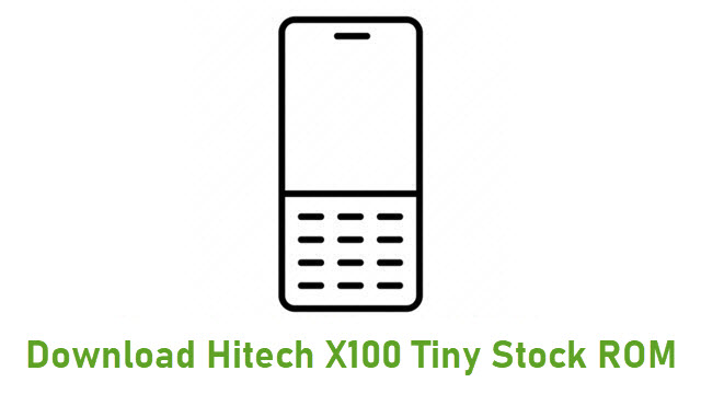 Download Hitech X100 Tiny Stock ROM