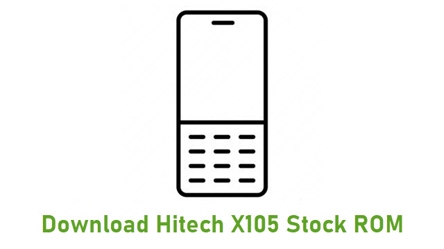 Download Hitech X105 Stock ROM