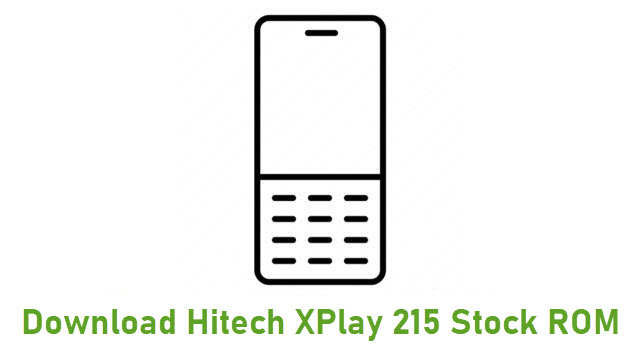 Download Hitech XPlay 215 Stock ROM