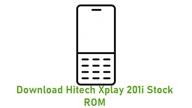Download Hitech Xplay 201i Stock ROM