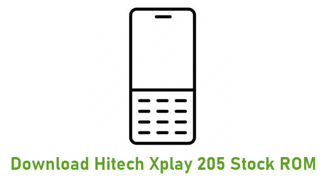 Download Hitech Xplay 205 Stock ROM