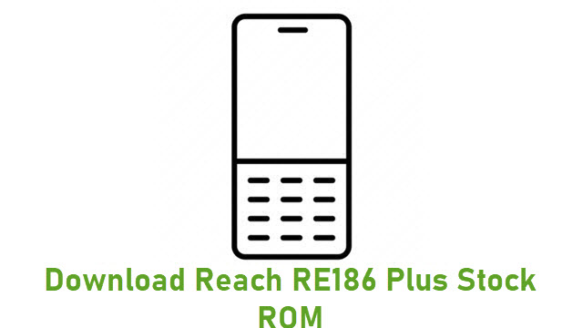 Download Reach RE186 Plus Stock ROM